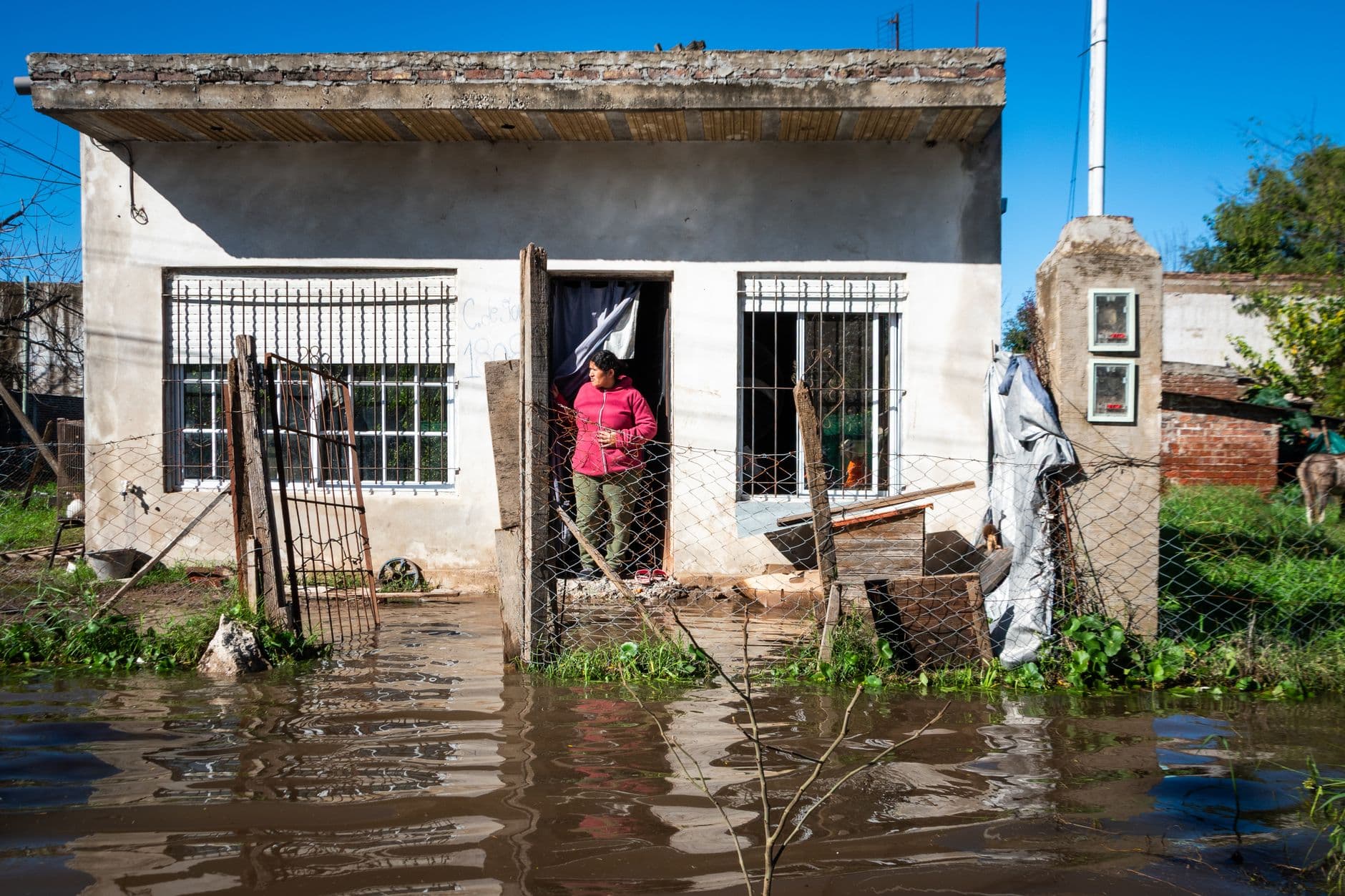 El fenómeno El Niño agrava la crecida de los ríos en el litoral argentino